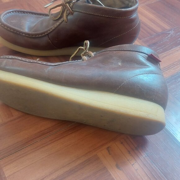 Clarks Originals Wallabee Boots – Brown Leather – Men’s Size 9 - Picture 3 of 8